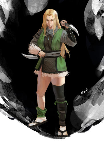 Tsunade Redesign (Concept art)