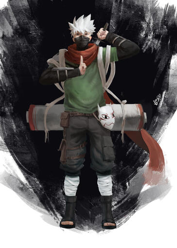 Kakashi Hatake (Sixth Hokage) Redesign